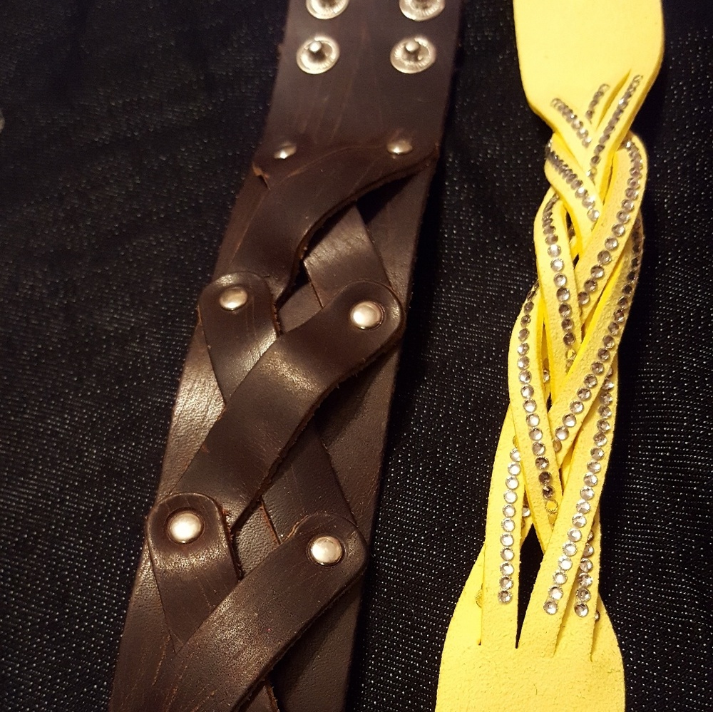 Leather bracelets